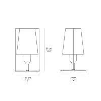 Kartell Take table lamp Kartell Take table lamp