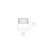 Ideal Lux Floor faretto led calpestabile da incasso