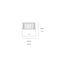 Ideal Lux Floor recessed walk-over led spotlight
