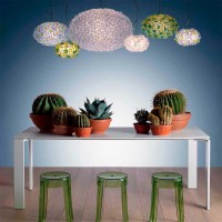 Kartell Bloom S2 suspension lamp d28