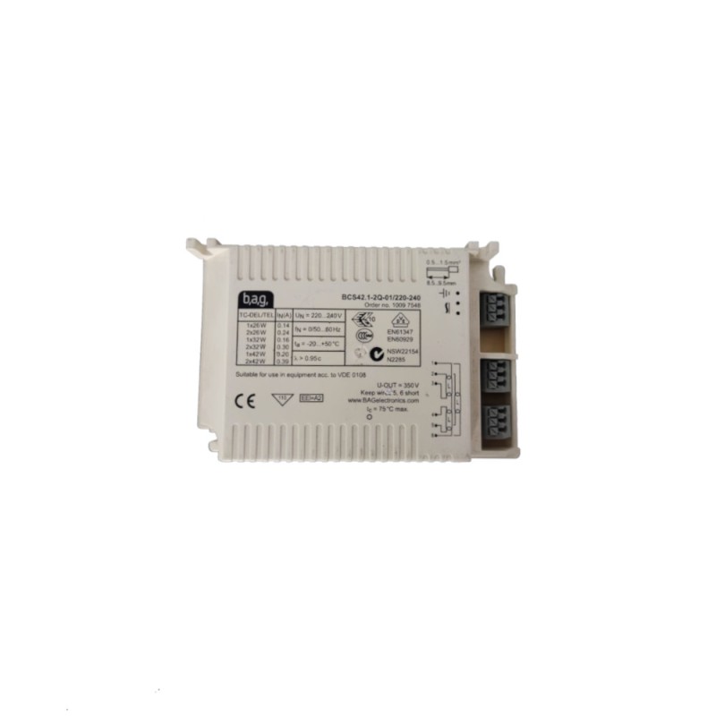BAG Ballast elettronico BCS 42.1-2Q-01 BAG Ballast elettronico BCS 42.1-2Q-01