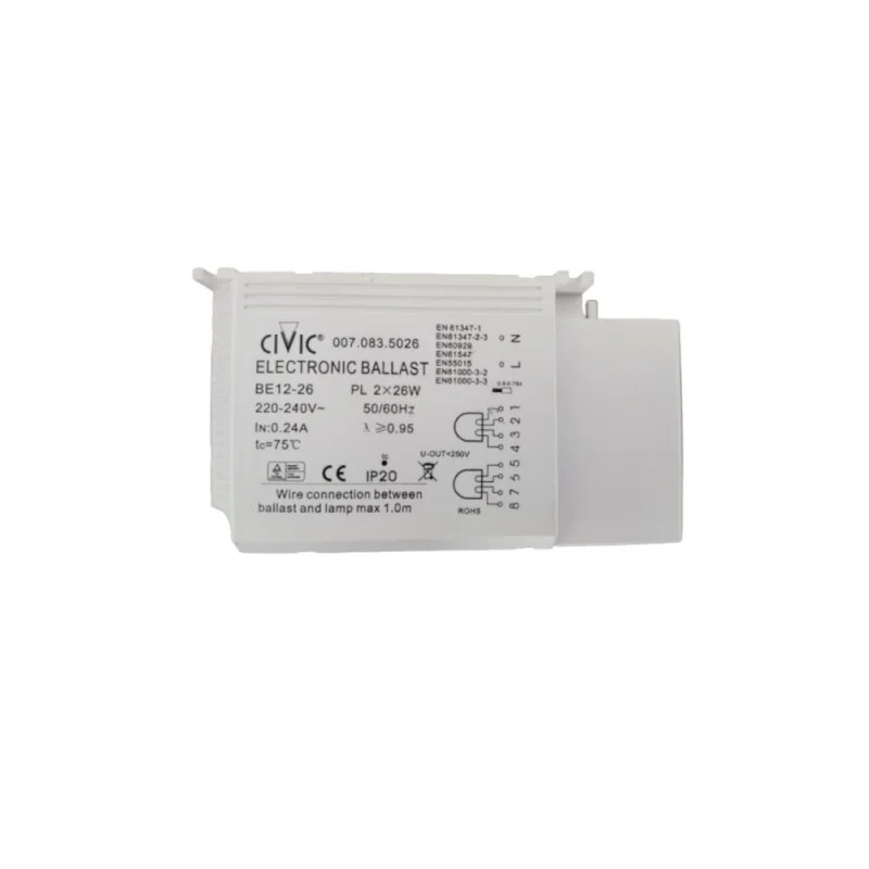 Civic Electronic Ballast BE 12-26