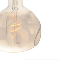 LED Curved Vintage Lamp Globe XL A165 BUMPED E27 5W 2000K 150lm