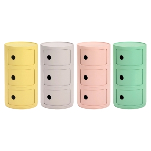 Kartell Componibili Bio 3 elements container