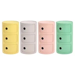 Kartell Componibili Bio contenitore 3 elementi