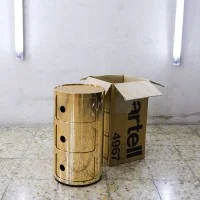 Kartell Componibili Metal mobile contenitore