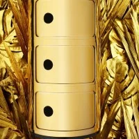 Kartell Componibili Metal mobile contenitore