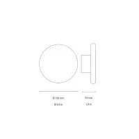 Ideal Lux Cover led wall lamp