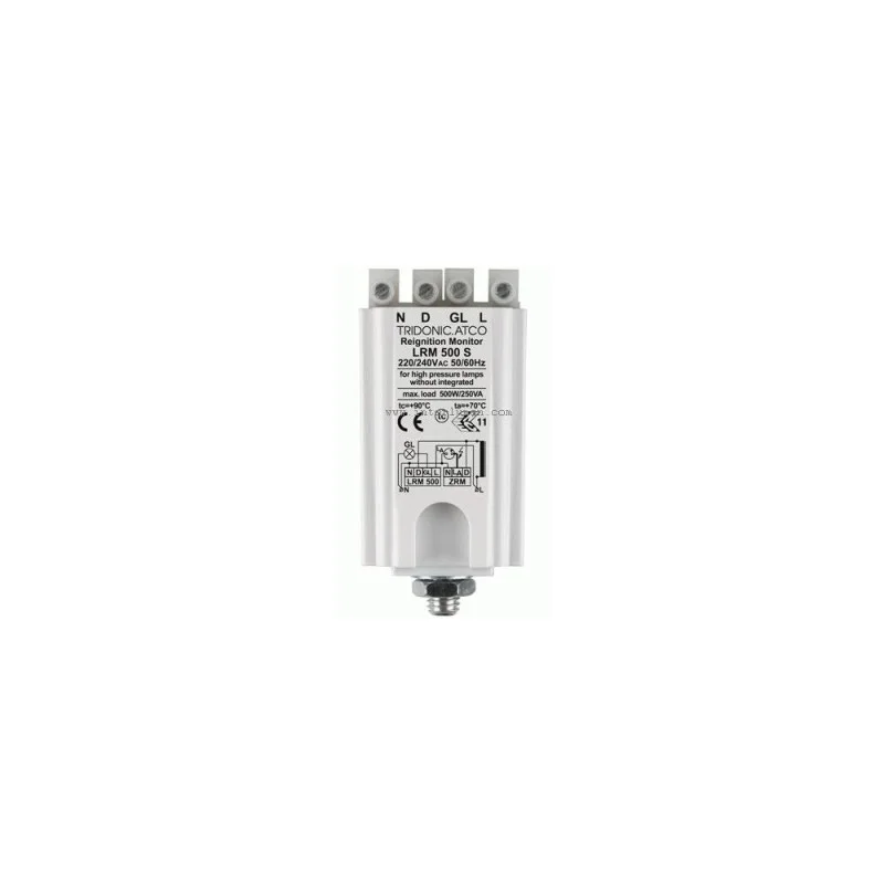 Tridonic LRM 500W S accenditore per lampade Tridonic LRM 500W S accenditore per lampade