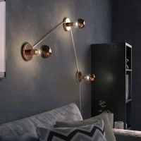 LED Lamp Globe D.95 Copper half sphere E27 7W 2700K 806lm Clear
