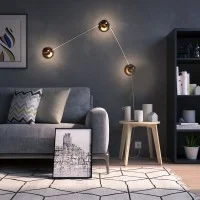 LED Lamp Globe D.95 Copper half sphere E27 7W 2700K 806lm Clear