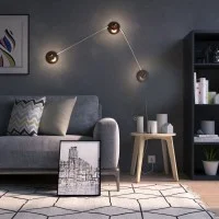 LED Lamp Globe A60 Copper half sphere E27 7W 2700K 806lm Clear