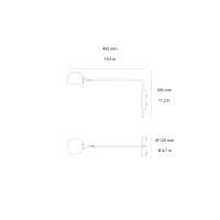 Artemide Ixa lampada da parete led