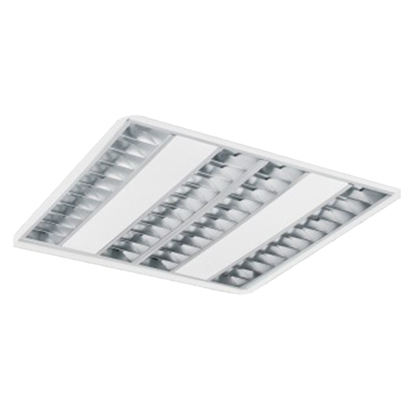Metalmek T5 4x14W Darklight Lampada da Incasso plafoniera 60x60