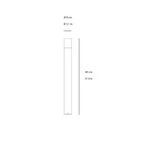 Sovil Circle outdoor led bollard