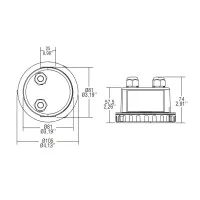 TCI DC 20W 24V T electronic driver water proof IP68