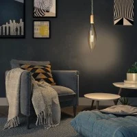 Lampadina LED Vintage XXL BT120 Ambrata E27 11W 2000K 1000lm