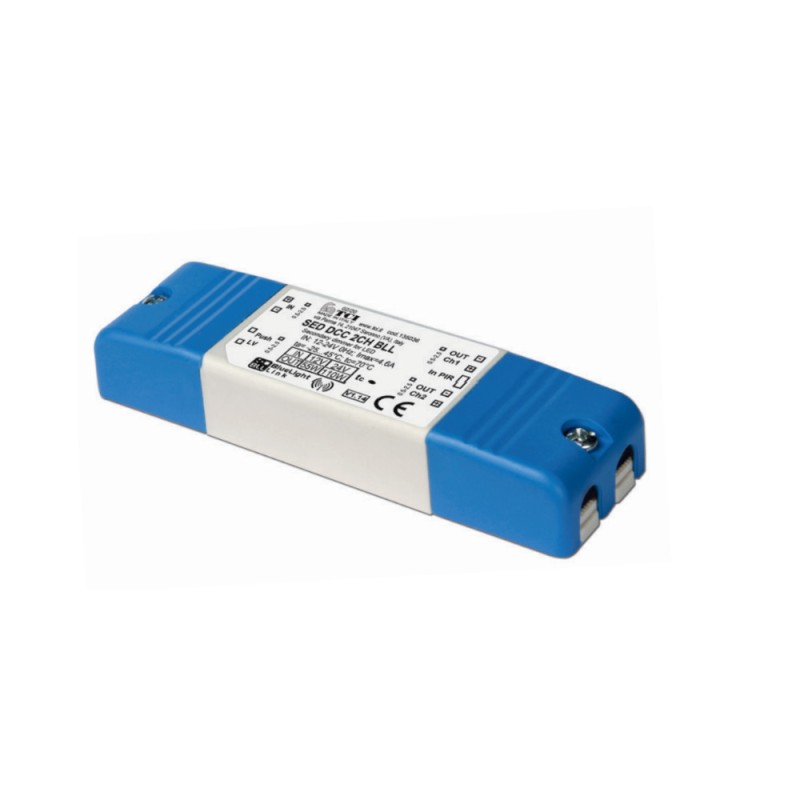 TCI Wireless Dimmer BLL 12/24V 4.5A SED DCC 2CH TCI Wireless Dimmer BLL 12/24V 4.5A SED DCC 2CH