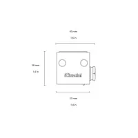 iGuzzini Linealuce Mini37R barra led da parete soffitto