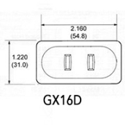 Vendita Portalampada GX16D