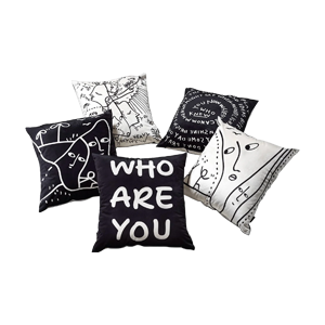 Pillows and Poufs