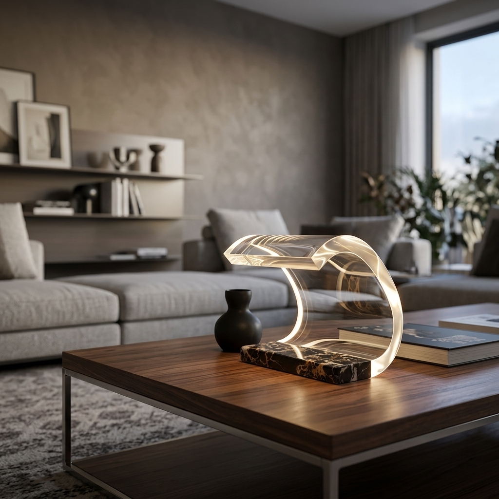 Acrilica 281 - unique piece by Castiglioni for Oluce