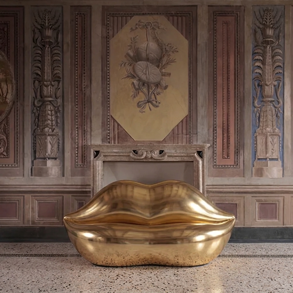 Boccadoro - design piece by Studio 65 for Gufram, limited edition