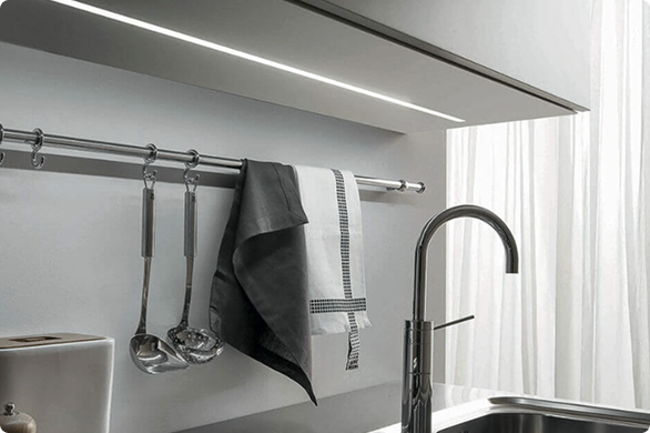 Under-cabinet LED strips