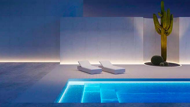 swimming pool lighting