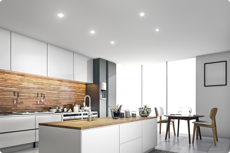 Recessed spotlights