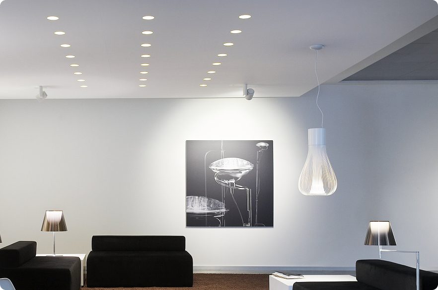 Recessed spotlight