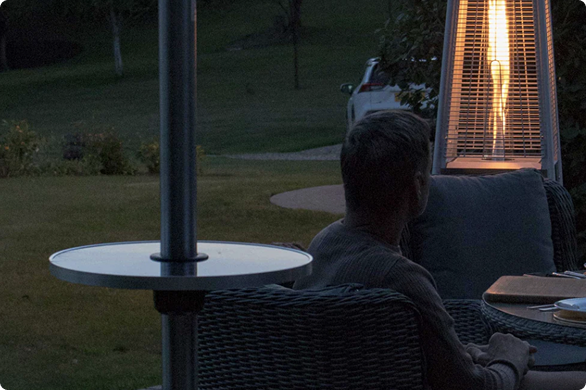 Electric patio heaters