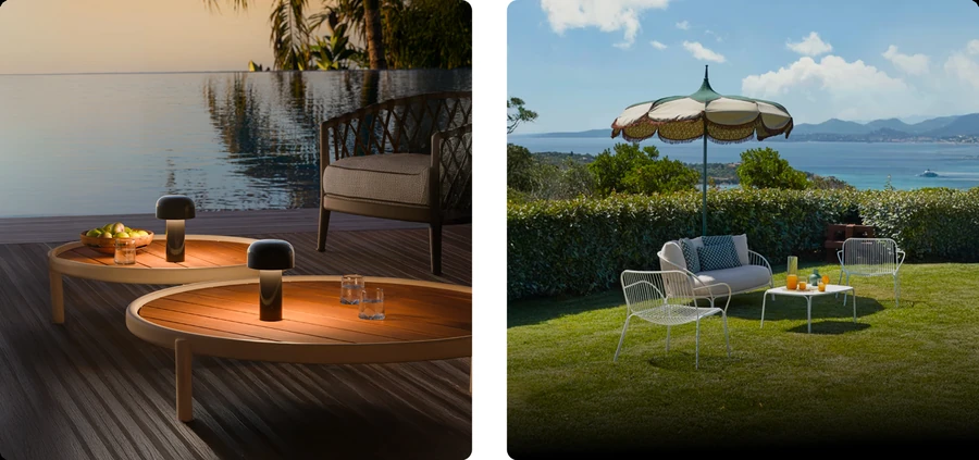 Summer Sale: save up to –30% on design lamps and furniture Diffusione Luce summer sale: discounted prices on a selection of iconic design lamps