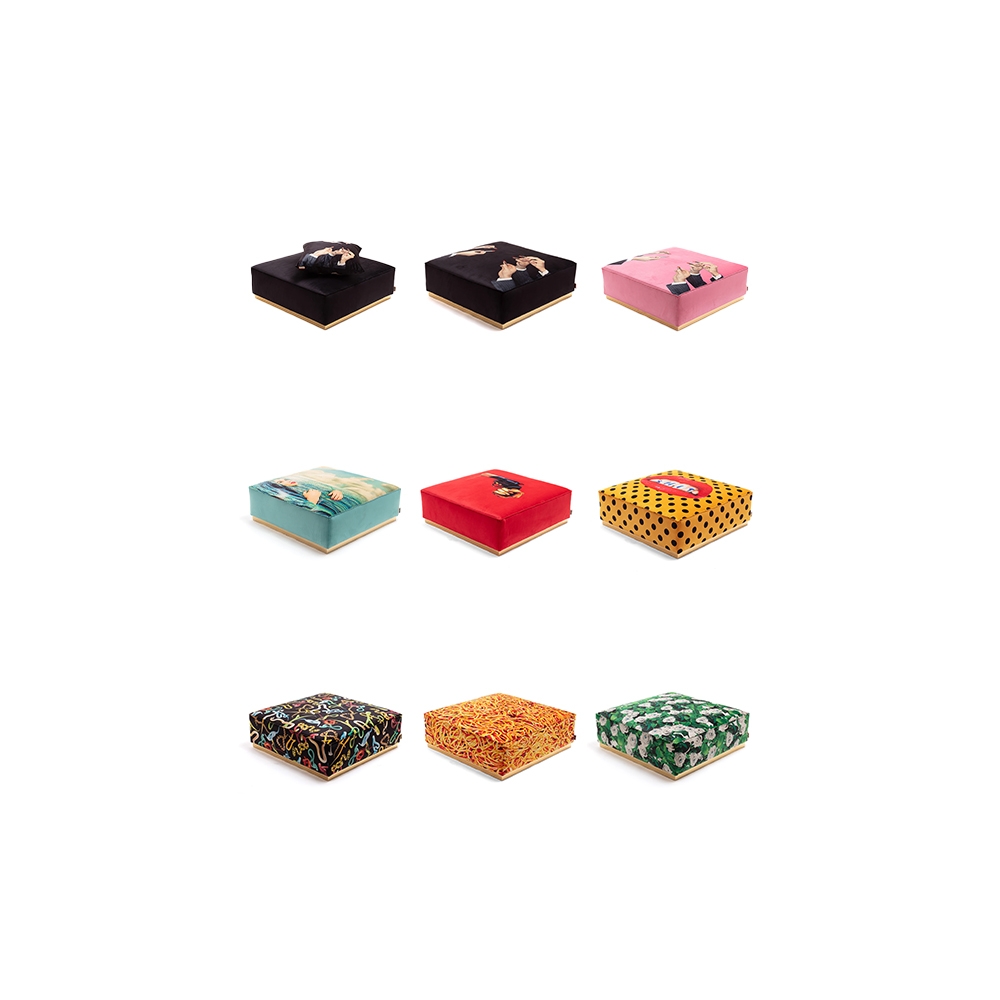 Pillows and Poufs