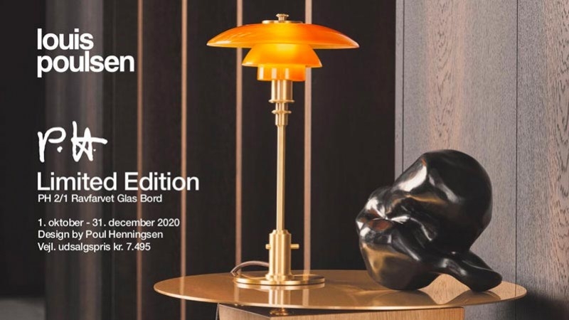 Limited Edition PH 2/1 Table lamp 